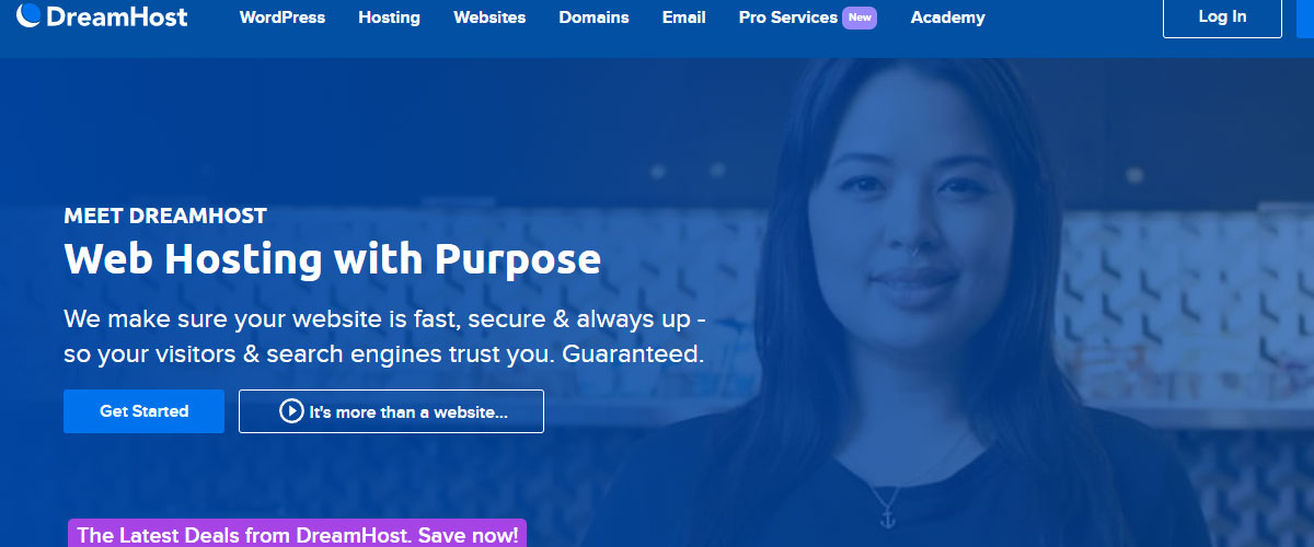godaddy alternatives dreamhost