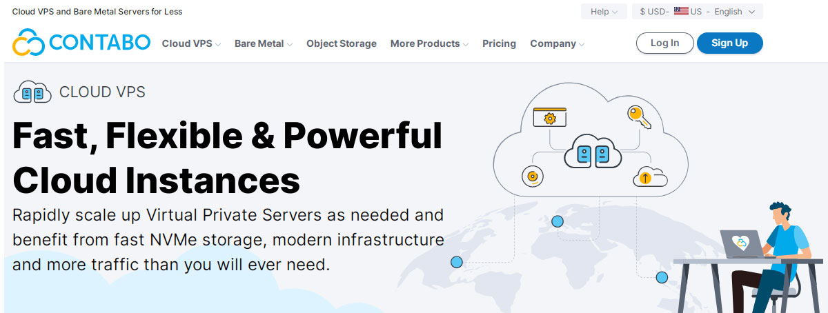 contabo cheap vm hosting