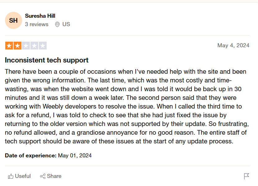 justhost bad customer service