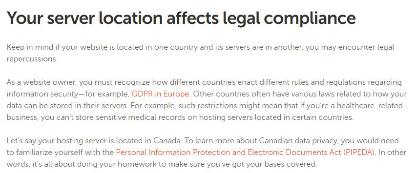 namecheap gdpr server location