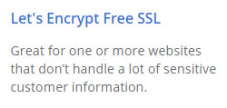 lets encrypt ssl covers multiple domains