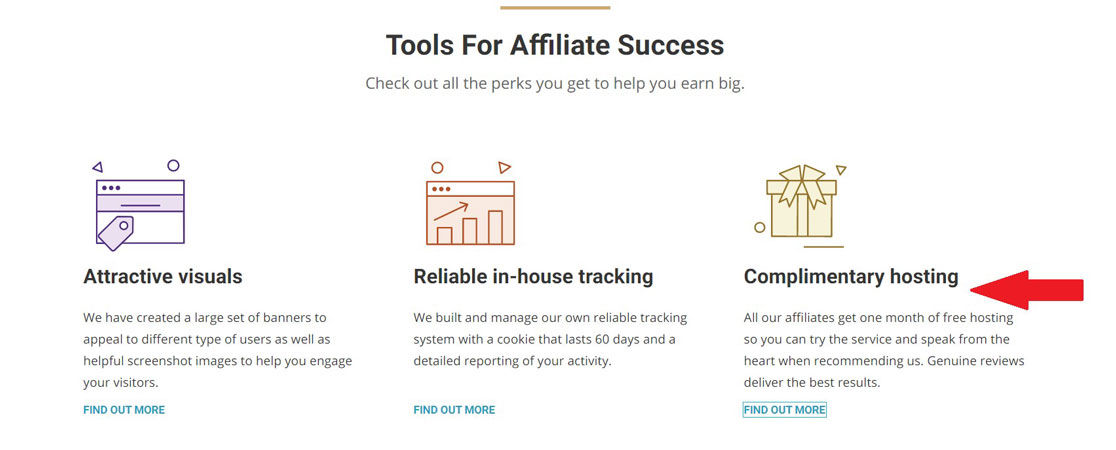 siteground complimentary hosting affiliates