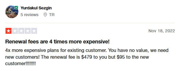 siteground expensive renewal prices