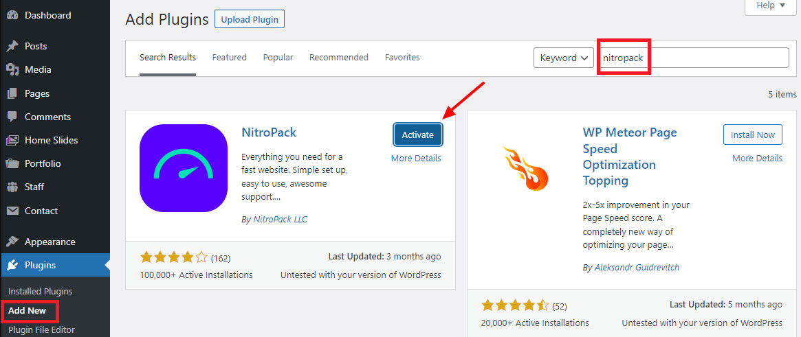 speed up website with nitropack