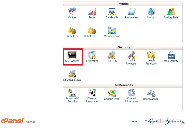 interserver ssh