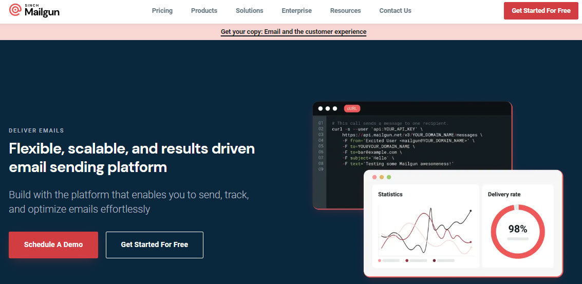mailgun cpanel email alternative