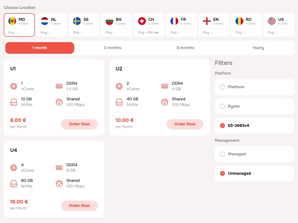 alexhost ddos protected vps pricing