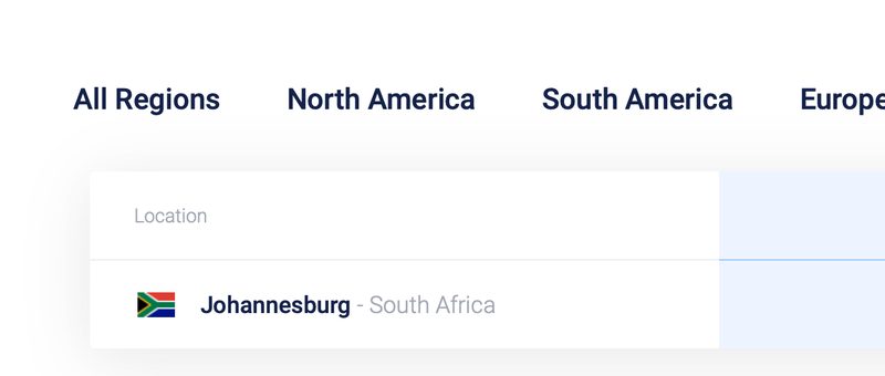 vultr africa data centers