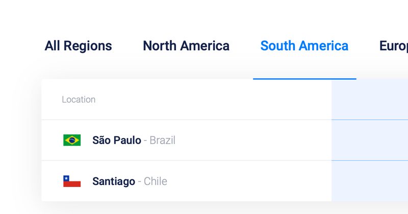 vultr south america data centers