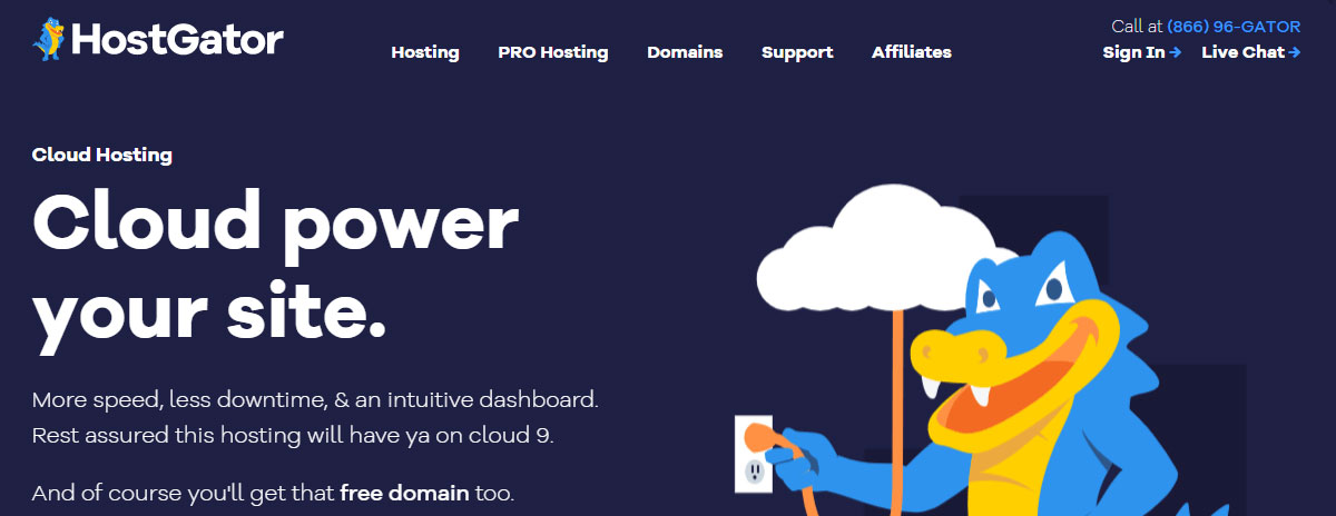 hostgator cloud vm