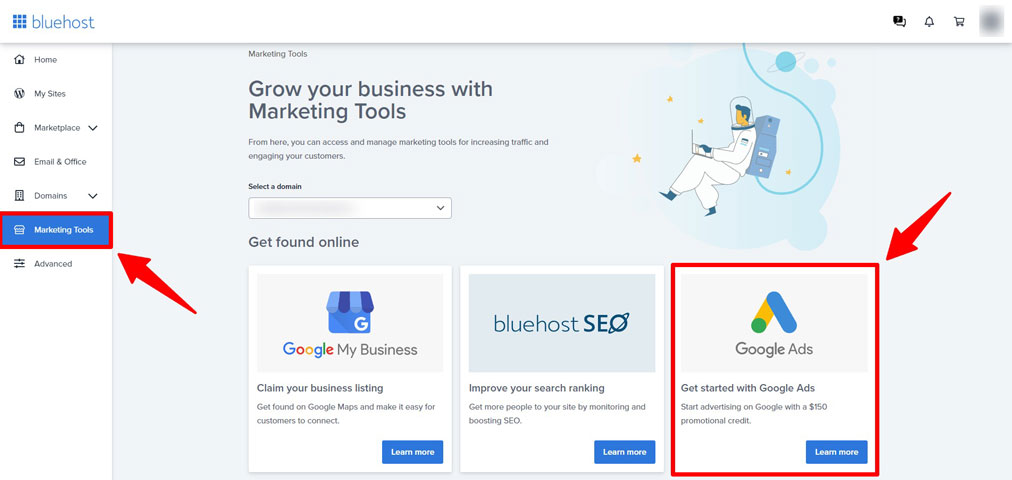 bluehost marketing offers