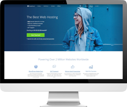 bluehost screen
