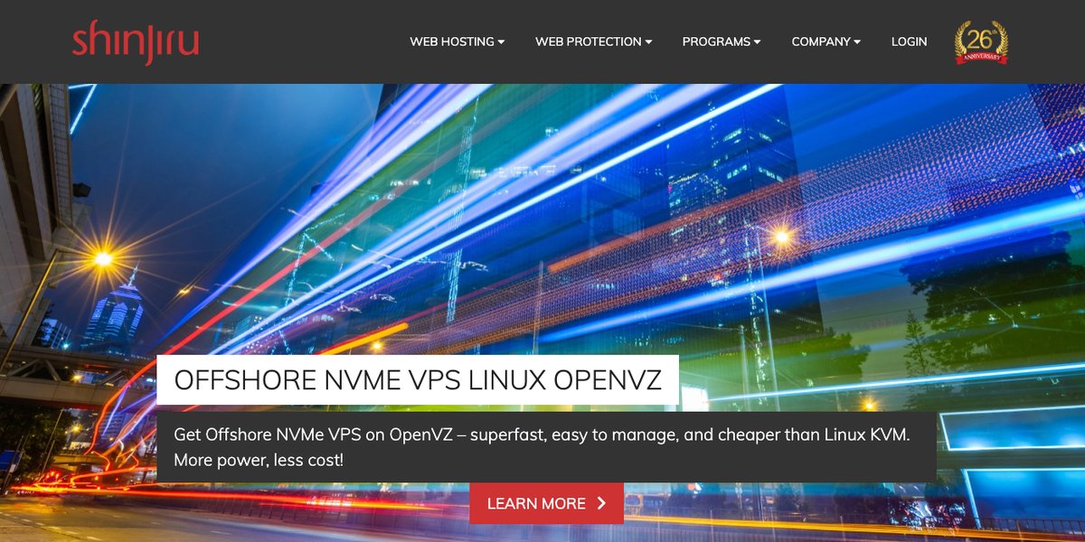 shinjiru offshore nvme vps
