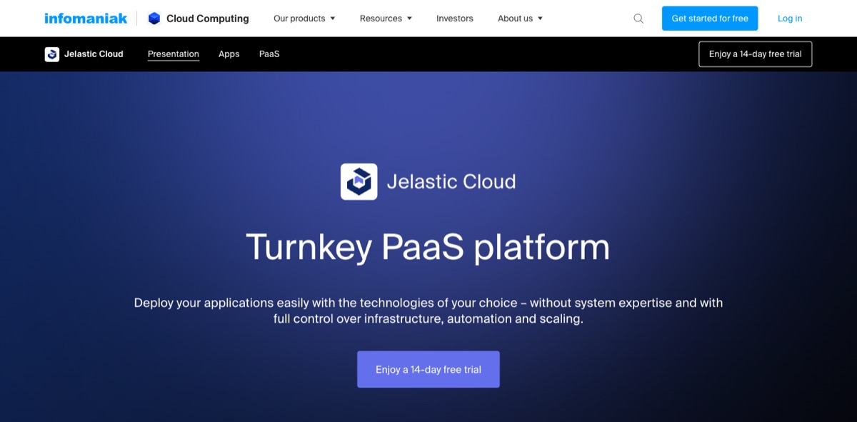 infomaniak jelastic cloud tomcat