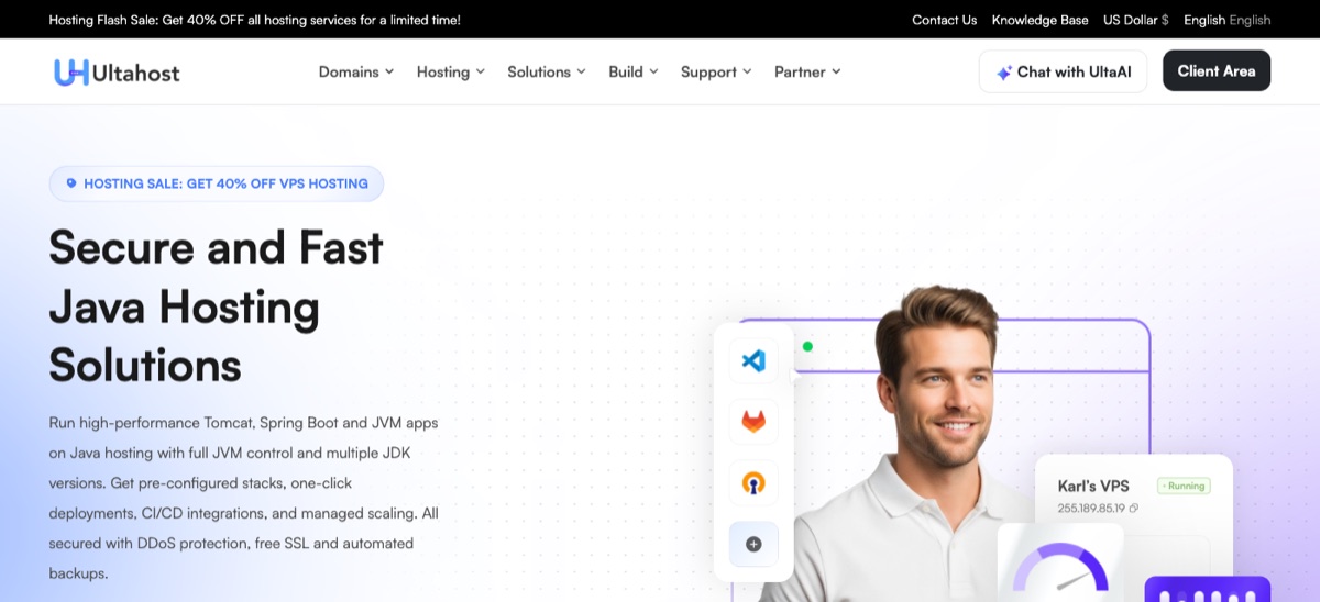 ultahost java hosting tomcat