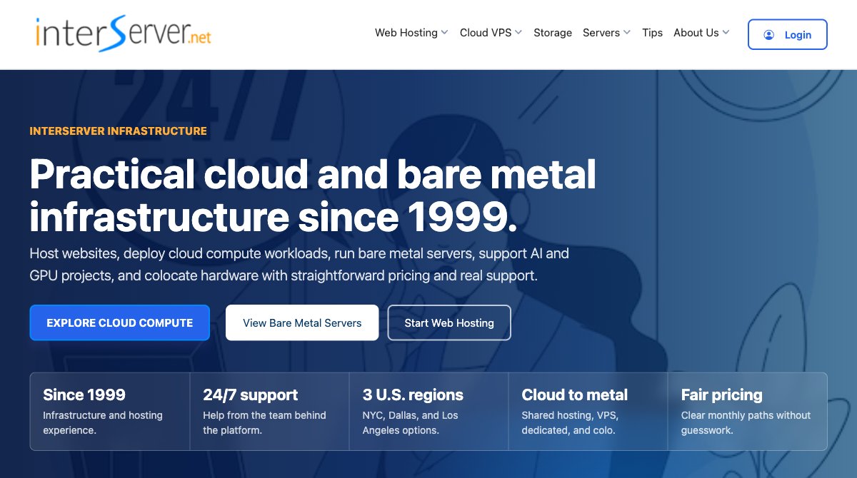 interserver homepage 2026
