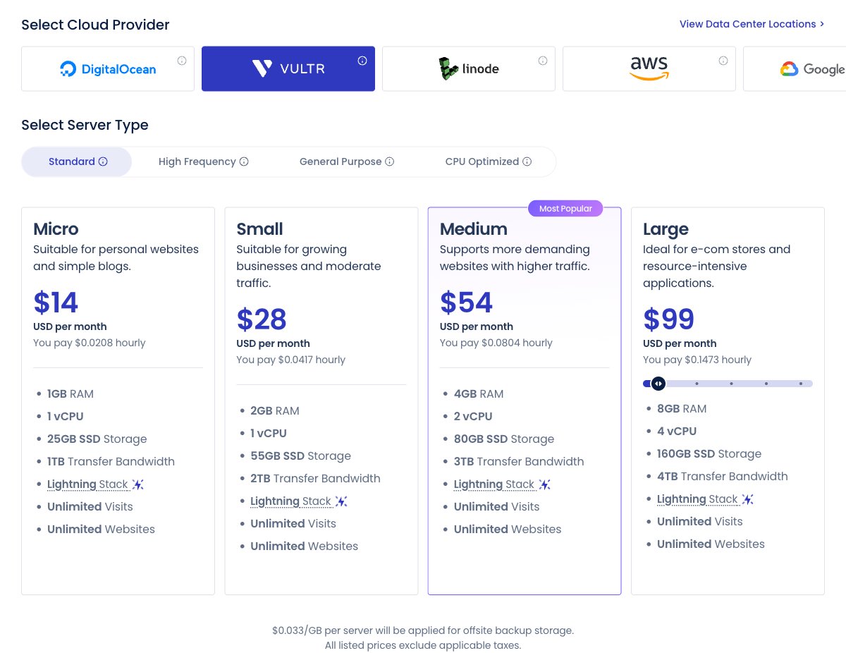 cloudways pricing vultr