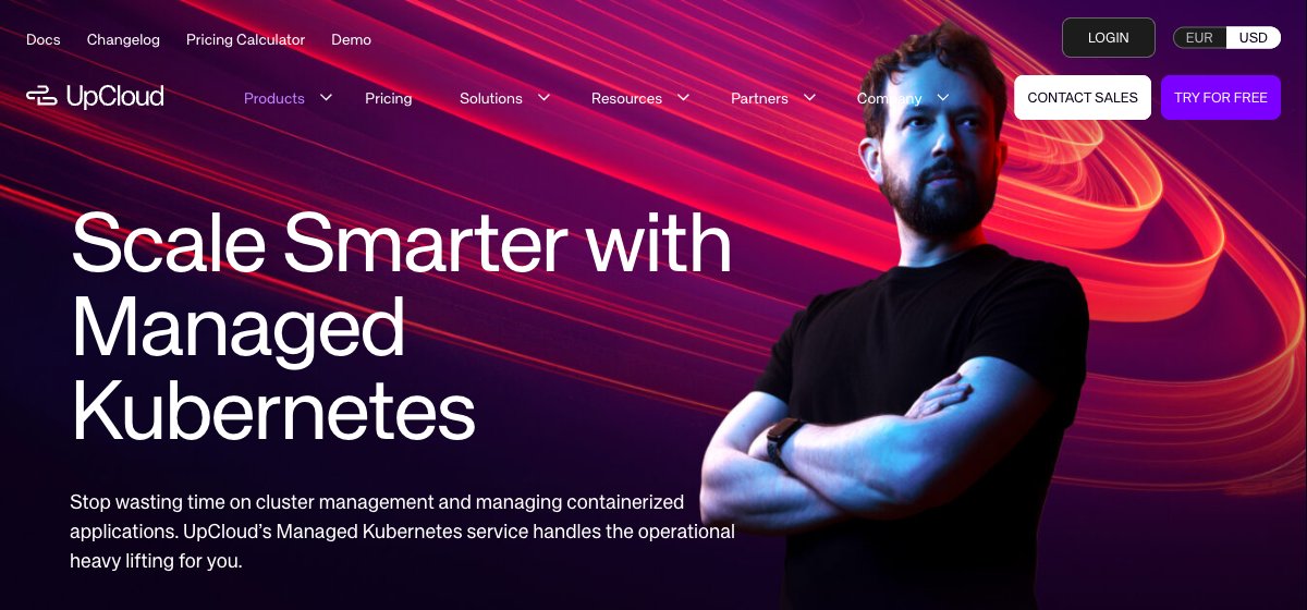 upcloud managed kubernetes