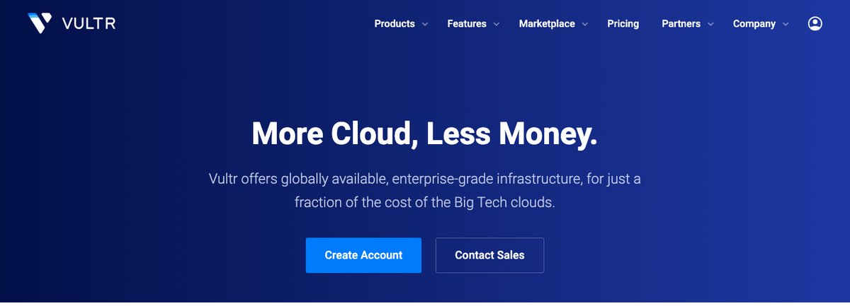 vultr pricing page 2026