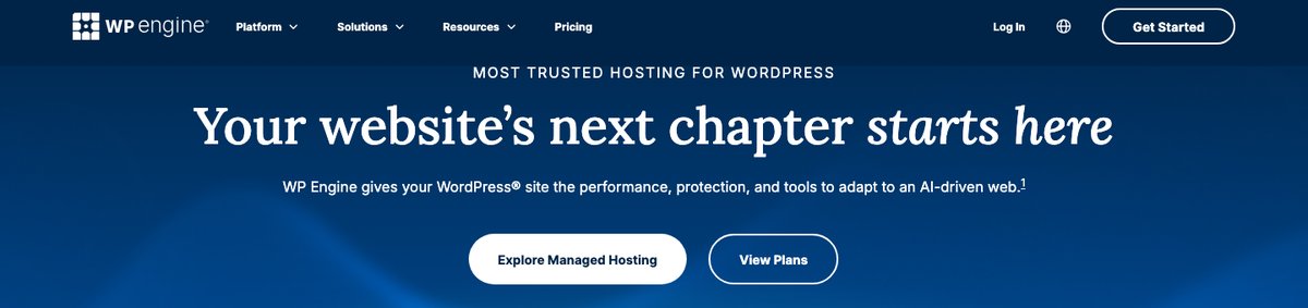 wpengine homepage 2026