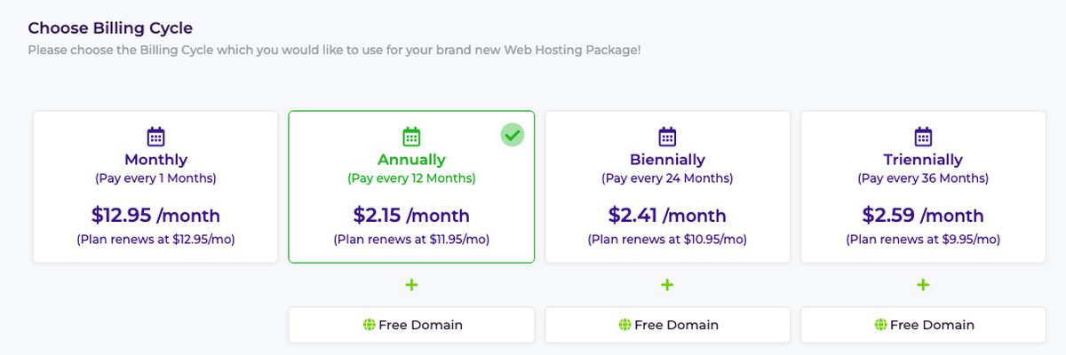 hostarmada shared hosting renewal prices 2026
