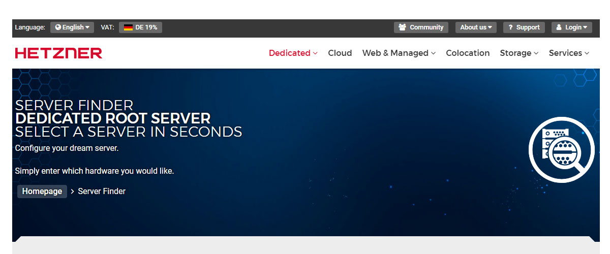 hetzner europe servers
