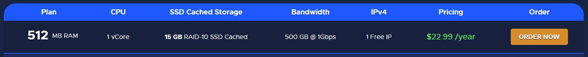 racknerd vps hosting prices