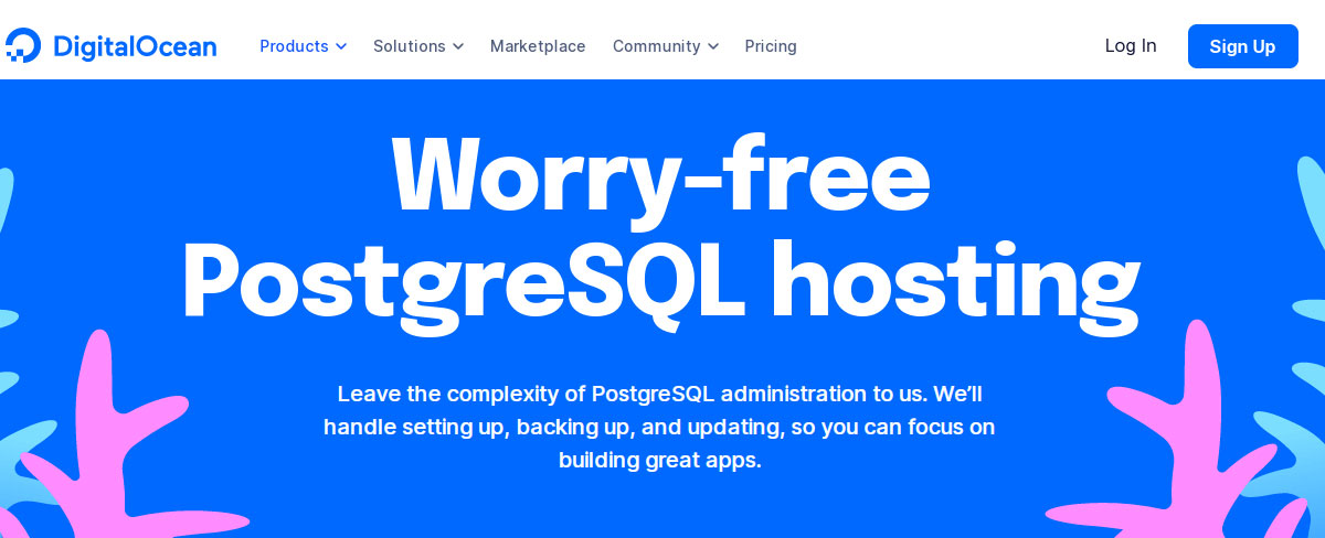 digitalocean cheap postgresql
