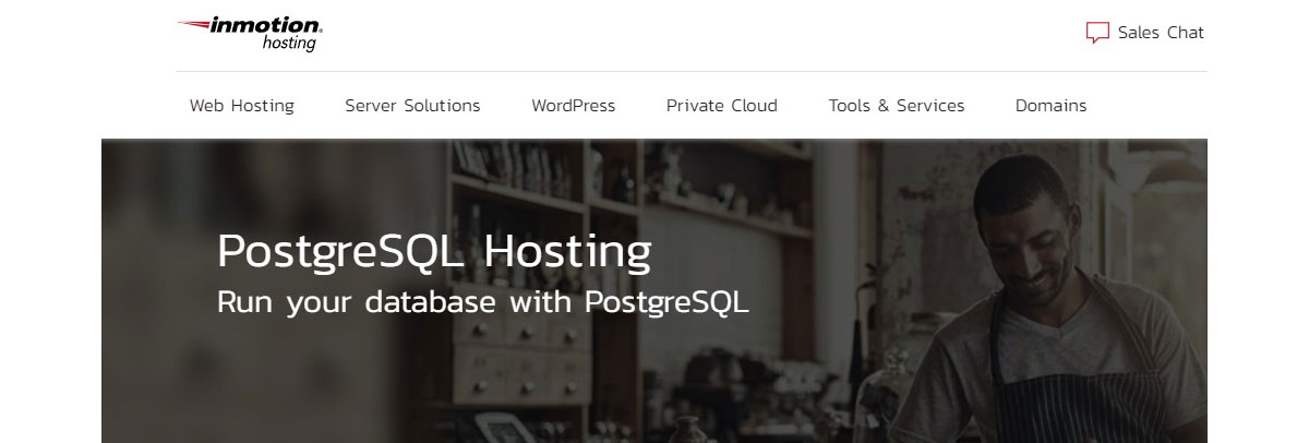 inmotion cheap postgresql
