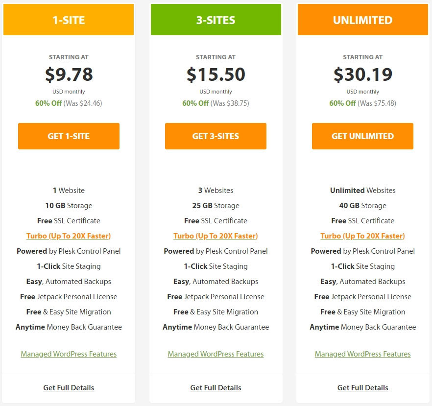 managed wordpress hosting a2hosting