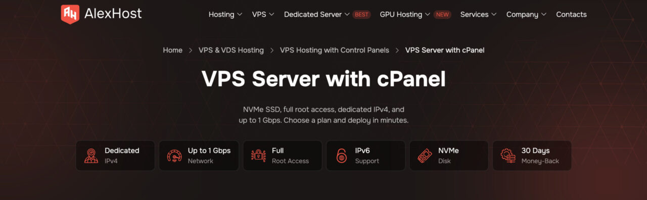 alexhost cheap vm hosting