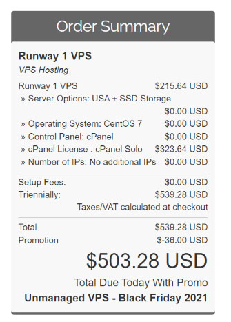 hosting checkout