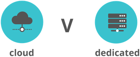 cloud hosting vs dedicated hosting