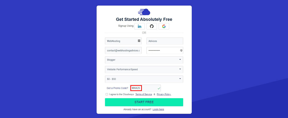 cloudways free trial vps
