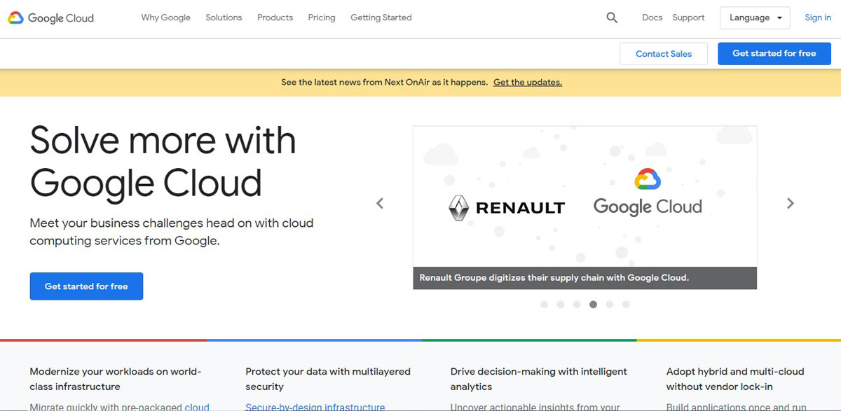 google cloud free trial vps
