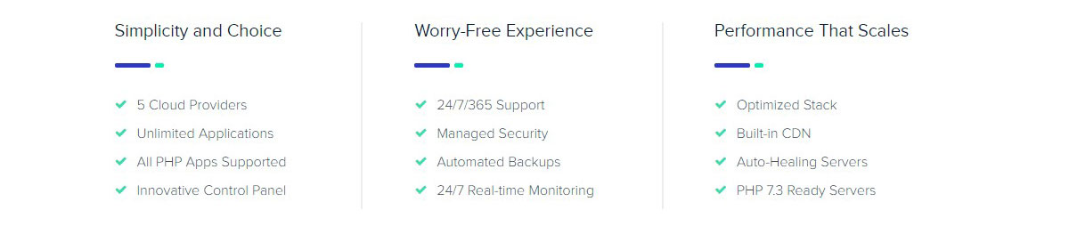 cloudways server features