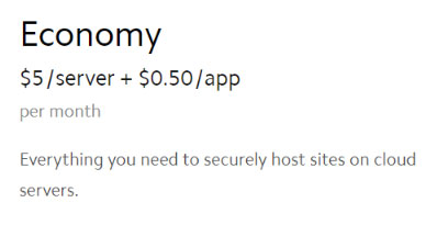 serverpilot starting price
