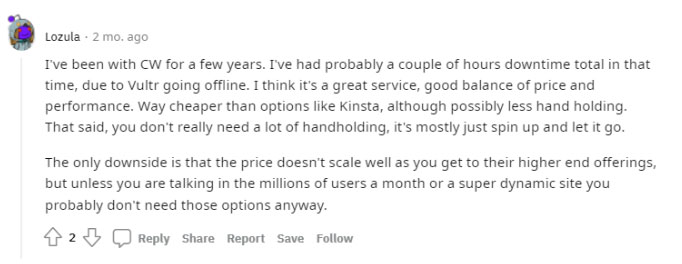 cloudways review on reddit