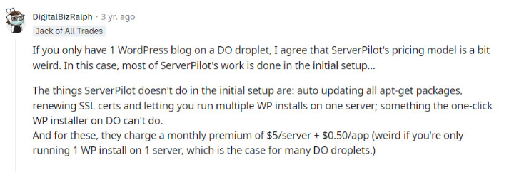 serverpilot review on reddit