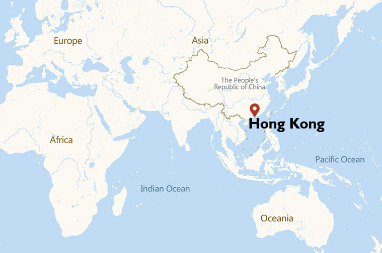 hong kong as part of china