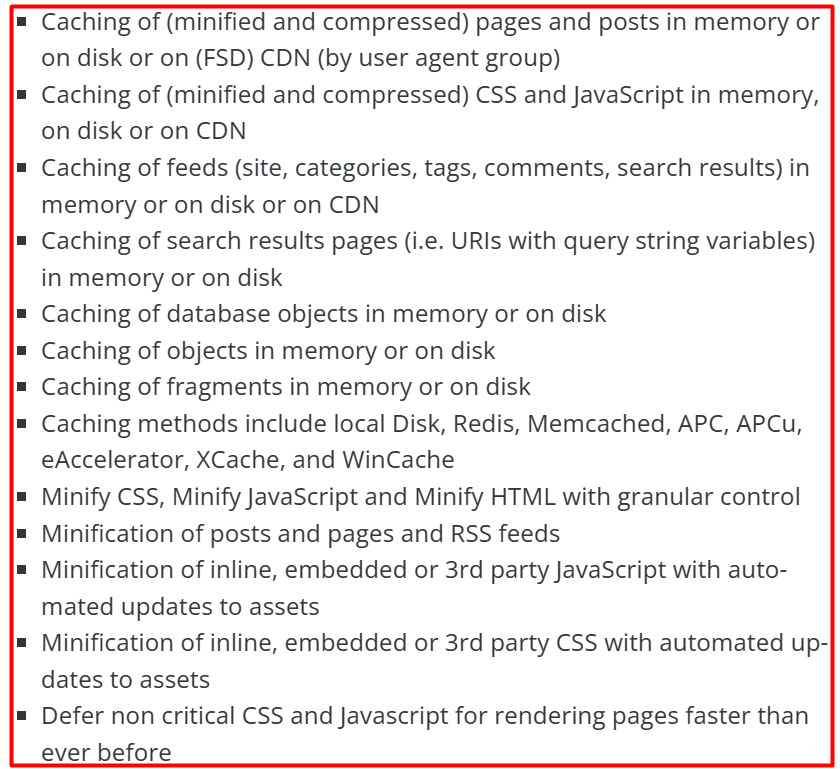 wordpress benefits of cache plugins