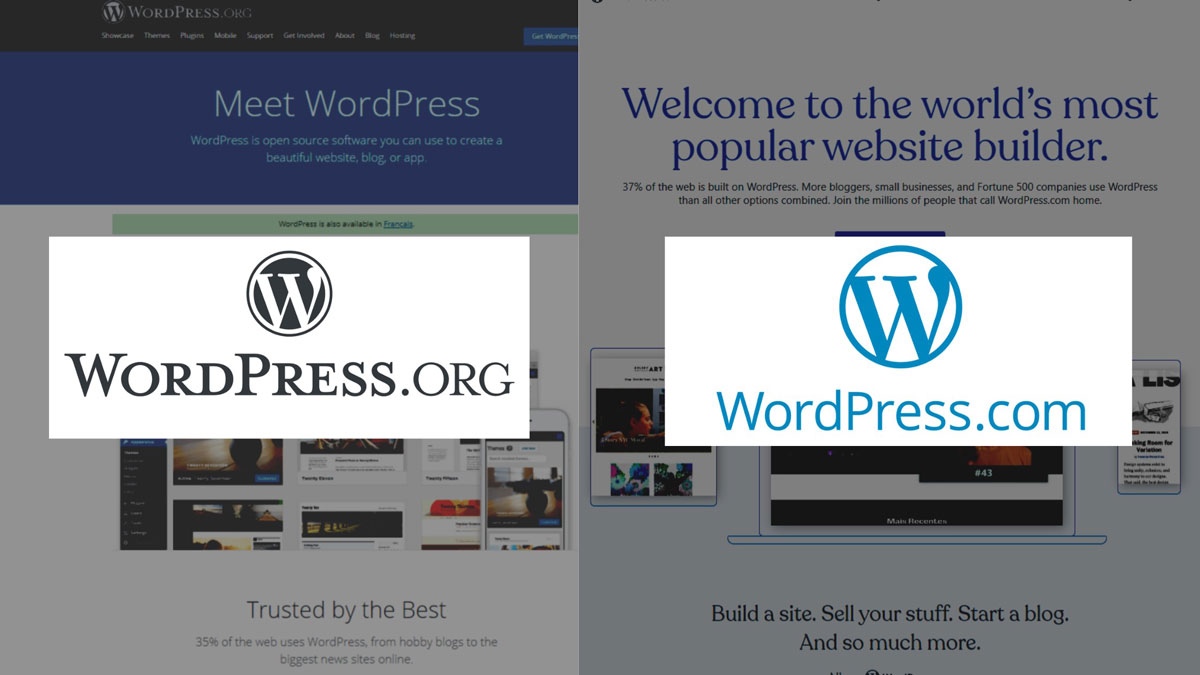 Wordpress.com vs WordPress.org