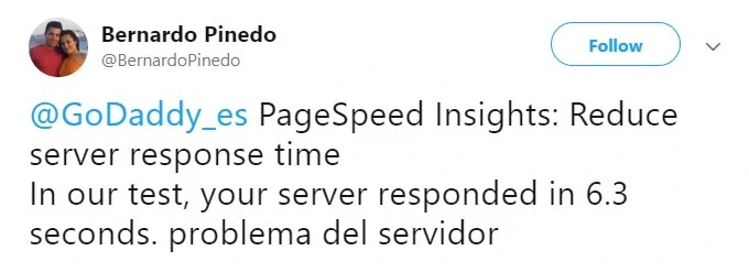 Godaddy Server Response Times