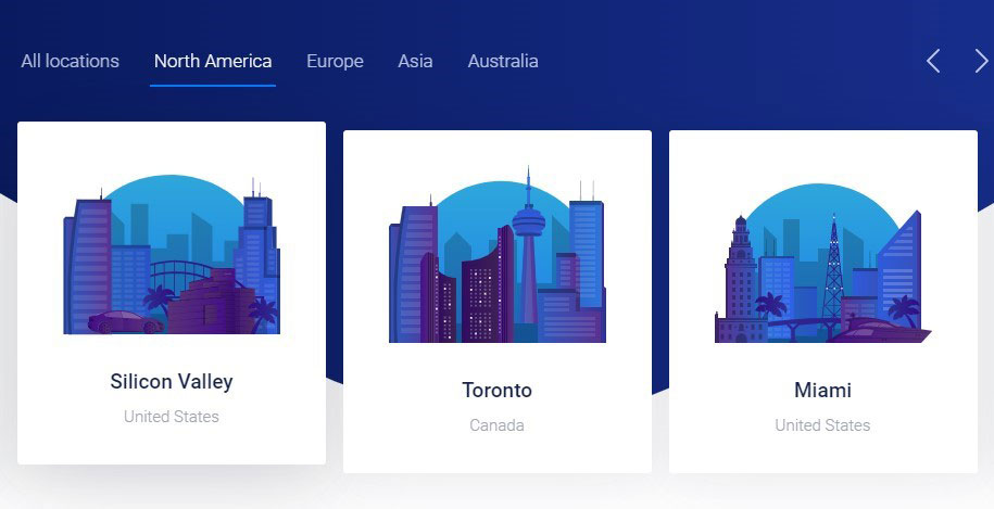 vultr canada usa data centers