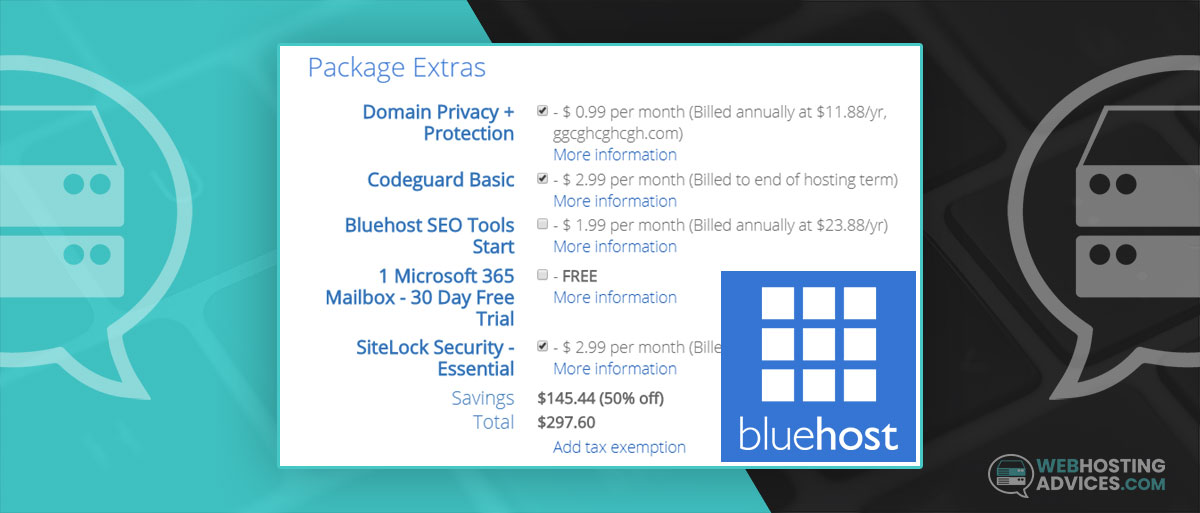 Is bluehost package extras worth it