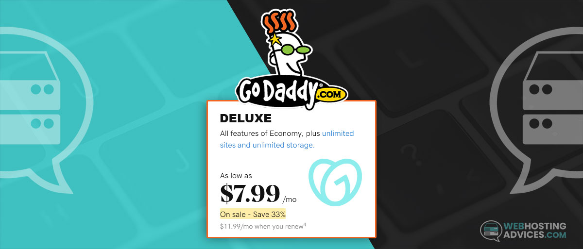 godaddy deluxe linux hosting with cpanel