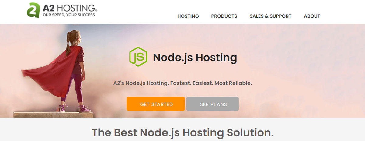 a2hosting nodejs