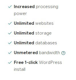 godaddy ultimate hosting plan features