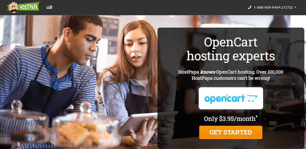 hostpapa opencart