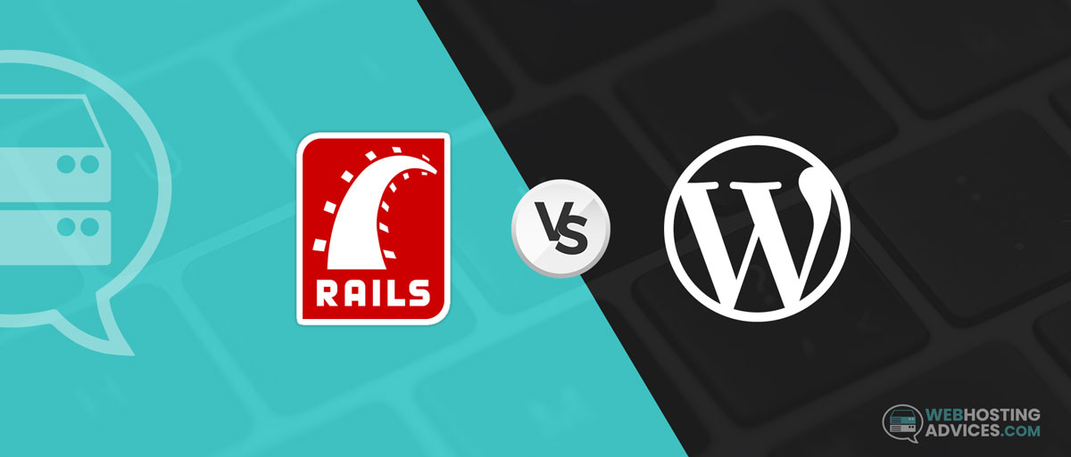 ruby on rails vs wordpress